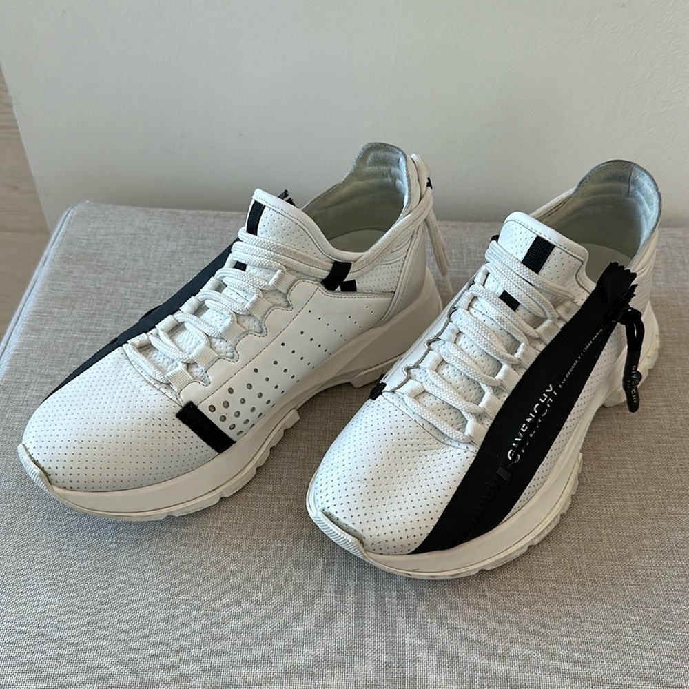Givenchy Spectre Logo Zip Runner Sneaker; Woman’s size 7 (37)